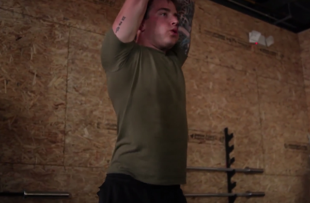 Corporal Jake Hill, United States Marine Corps. (Photo: 3V Video, CrossFit Walter Reed, courtesy of Brian Wilson)